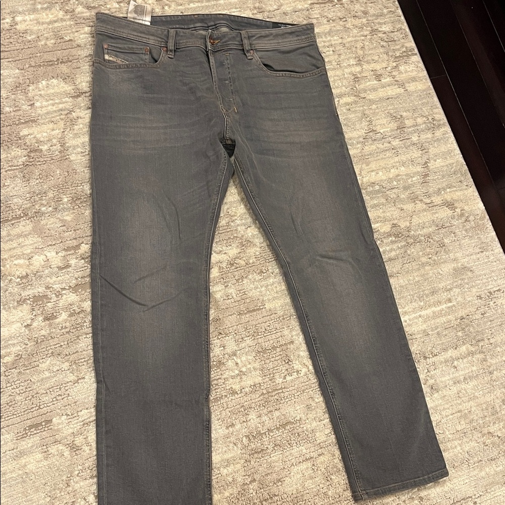 Diesel safado Men's Gray Jeans straight size 36